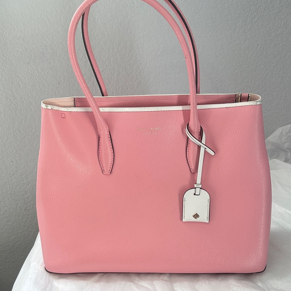 Kate Spade Pink Leather Tote